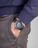 Maserati Epoca Automatic Skeleton Blue Dial Mesh Bracelet Watch For Men - R8823118002 Authentic Buy Shop Now