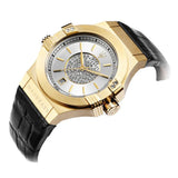 Maserati Potenza Diamonds Silver Dial Black Leather Strap Watch For Women - R8851108505 Authentic Buy Shop Now