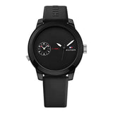 Tommy Hilfiger Denim Black Dial Black Rubber Strap Watch for Men - 1791326 Authentic Buy Shop Now