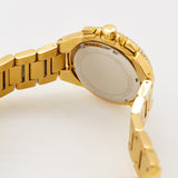 Michael Kors Camille Chronograph White Dial Gold Steel Strap Watch For Women - MK6994 Authentic Buy Shop Now