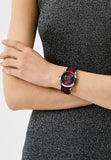 Gucci Le Marche Des Merveilles Blue Red Dial Blue Red Nylon Strap Unisex Watch - YA126493 Authentic Buy Shop Now