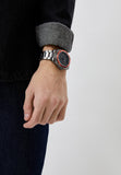 Emporio Armani Sigma Quartz Grey Dial Grey Steel Strap Watch For Men - AR11178 Authentic Buy Shop Now