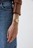 Michael Kors Taryn Mother of Pearl Dial Gold Steel Strap Watch For Women - MK6567 Authentic Buy Shop Now