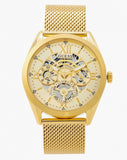 Guess Tailor Multifunction Gold Dial Gold Mesh Bracelet Watch for Men - GW0368G2 Authentic Buy Shop Now