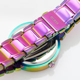 Guess Lily Analog Purple Dial Purple Steel Strap Watch For Women - GW0528L4 Authentic Buy Shop Now