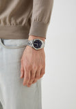Guess Connoisseur Blue Dial Silver Steel Strap Watch for Men - GW0265G7 Authentic Buy Shop Now
