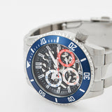 Guess Axle Multifunction Black Dial Silver Steel Strap Watch For Men - GW0488G1 Authentic Buy Shop Now