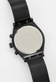 Guess Continental Chronograph Black Dial Black Mesh Strap Watch For Men - GW0582G3 Authentic Buy Shop Now