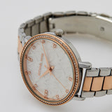 Michael Kors Pyper Quartz White Dial Two Tone Steel Strap Watch For Women - MK4667 Authentic Buy Shop Now