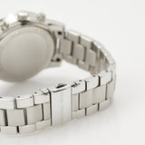 Michael Kors Ritz Chronograph Crystals Silver Dial Silver Steel Strap Watch For Women - MK7301 Authentic Buy Shop Now