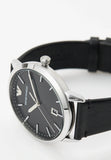 Emporio Armani Ruggero Black Dial Black Leather Strap Watch for Men - AR11193 Authentic Buy Shop Now