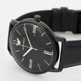 Emporio Armani Minimalist Analog Black Dial Black Leather Strap Watch For Men - AR11573 Authentic Buy Shop Now