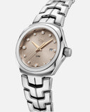 Tag Heuer Link Quartz Brown Dial Silver Steel Strap Watch for Women - WBC131E.BA0649 Authentic Buy Shop Now