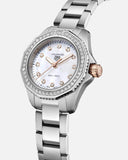 Tag Heuer Aquaracer Professional 200 Quartz Diamonds Mother of Pearl Dial Silver Steel Strap Watch for Women - WBP1451.BA0622 Authentic Buy Shop Now