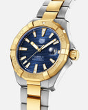 Tag Heuer Aquaracer Calibre 5 Blue Dial Two Tone Steel Strap Watch for Women - WBD2120.BB0930 Authentic Buy Shop Now