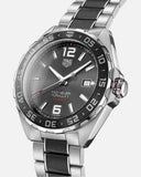 Tag Heuer Formula 1 Calibre 5 Anthracite Dial Two Tone Steel Strap Watch for Men - WAZ2011.BA0843 Authentic Buy Shop Now