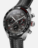 Tag Heuer Carrera Porsche Chronograph Special Edition Black Dial Black Leather Strap Watch for Men - CBN2A1F.FC6492 Authentic Buy Shop Now