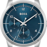 Hugo Boss Sophio Blue Dial Silver Mesh Bracelet Watch for Men - 1513942 Authentic Buy Shop Now