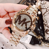 Michael Kors Bradshaw Gold Dial Gold Steel Strap Watch for Women - MK6487 Authentic Buy Shop Now