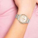 Tommy Hilfiger Eve Chronograph Quartz Pink Dial Silver Steel Strap Watch For Women - 1782279 Authentic Buy Shop Now
