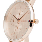 Tommy Hilfiger Jenna Quartz Rose Gold Dial Rose Gold Mesh Bracelet Watch For Women - 1781944 Authentic Buy Shop Now
