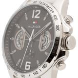 Tommy Hilfiger Multifunction Black Dial White Rubber Strap Watch for Men - 1791475 Authentic Buy Shop Now