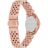 Michael Kors Lexington Quartz White Dial Rose Gold Steel Strap Watch For Women - MK3230 Authentic Buy Shop Now