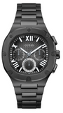Guess Headliner Multifunction Black Dial Black Steel Strap Watch For Men - GW0572G3 Authentic Buy Shop Now