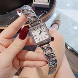 Guess Vanity Diamonds White Dial Silver Steel Strap Watch for Women - W1030L1 Authentic Buy Shop Now
