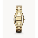 Fossil Wallace Gold Tone Dial Gold Steel Strap Watch for Women - ES3176 Authentic Buy Shop Now