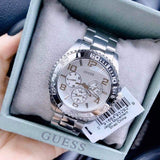 Guess BFF Multifunction Silver Dial Silver Steel Strap Watch for Women - W0231L1 Authentic Buy Shop Now