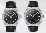 Tissot PR 100 Sport Quartz Black Dial Black Leather Strap Watch For Men - T101.610.16.051.00 Authentic Buy Shop Now