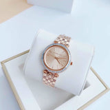 Michael Kors Darci Rose Gold Dial Rose Gold Stainless Steel Strap Watch for Women - MK3366 Authentic Buy Shop Now