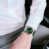 Salvatore Ferragamo F-80 Classic Green Dial Green Leather Strap Watch for Men - SFDT00119 Authentic Buy Shop Now