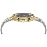 Salvatore Ferragamo F-80 Classic Black Dial Two Tone Steel Strap Watch for Men - SFME00921 Authentic Buy Shop Now