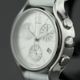Calvin Klein Skirt White Dial White Leather Strap Watch for Women - K2U291L6 Authentic Buy Shop Now