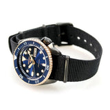 Seiko 5 Sports Automatic Blue Dial Black NATO Strap Watch for Men - SBSA098 Authentic Buy Shop Now