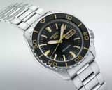 Seiko 5 Sport Automatic SKX Series Black Dial Silver Steel Strap Watch for Men - SRPK99K1 Authentic Buy Shop Now