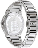 Salvatore Ferragamo F-80 Classic Blue Dial Silver Steel Strap Watch for Men - SFDT01320 Authentic Buy Shop Now