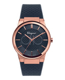 Salvatore Ferragamo Sapphire Black Dial Black Silicone Strap Watch for Men - SFHP00420 Authentic Buy Shop Now