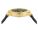 Salvatore Ferragamo F-80 Classic Black Dial Black Rubber Strap Watch for Men - SFHY01621 Authentic Buy Shop Now