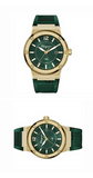 Salvatore Ferragamo F-80 Classic Green Dial Green Rubber Strap Watch for Men - SFHY02022 Authentic Buy Shop Now