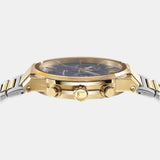 Salvatore Ferragamo Sapphire Chrono Blue Dial Two Tone Steel Strap Watch for Men - SFME00521 Authentic Buy Shop Now