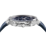 Salvatore Ferragamo Sapphire Chrono Blue Dial Blue Rubber Strap Watch for Men - SFME00923 Authentic Buy Shop Now