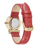 Versace V-Motif Red Dial Red Leather Strap Watch for Women - VERE00418 Authentic Buy Shop Now