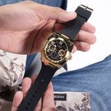Guess Prodigy Black Dial Black Silicone Strap Watch For Men - GW0569G2 Authentic Buy Shop Now