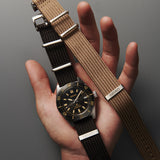 Seiko Prospex 1965 Diver’s Re-Interpretation Automatic Black Dial Brown NATO Strap Watch For Men - SPB239J1 Authentic Buy Shop Now