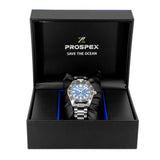 Seiko Prospex Glacier Save the Ocean Green Dial Silver Steel Strap Watch For Men - SPB297J1 Authentic Buy Shop Now