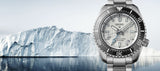 Seiko Prospex Sea Arctic Ocean GMT Limited Edition Silver Dial Silver Steel Strap Watch For Men - SPB439J1 Authentic Buy Shop Now