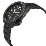Seiko 5 Sports Automatic Black Dial Black Steel Strap Watch For Men - SRPD65K1 Authentic Buy Shop Now